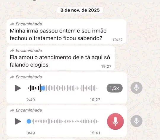Clareza desde a primeira conversa